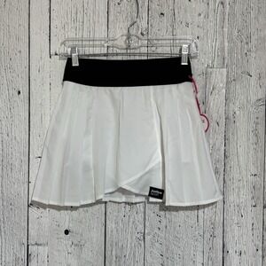 justice girls Sise M (10) Skort Sport Pleated Crossover  Skirt